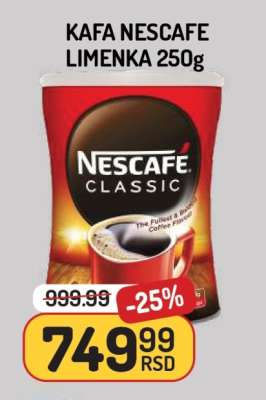 KAFA NESCAFE LIMENKA 250g