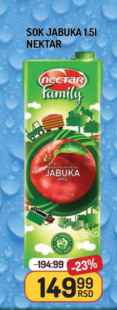 Sok Jabuka 1.5l Nektar