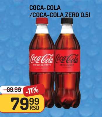 Coca Cola Coca Cola Zero 0.5l