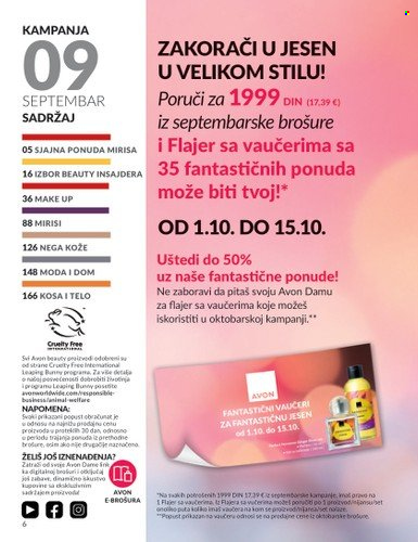 Avon katalog - 01.09.2025 - 30.09.2025. Stranica 6
