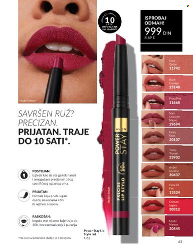 Avon katalog - 01.09.2025 - 30.09.2025. Stranica 63