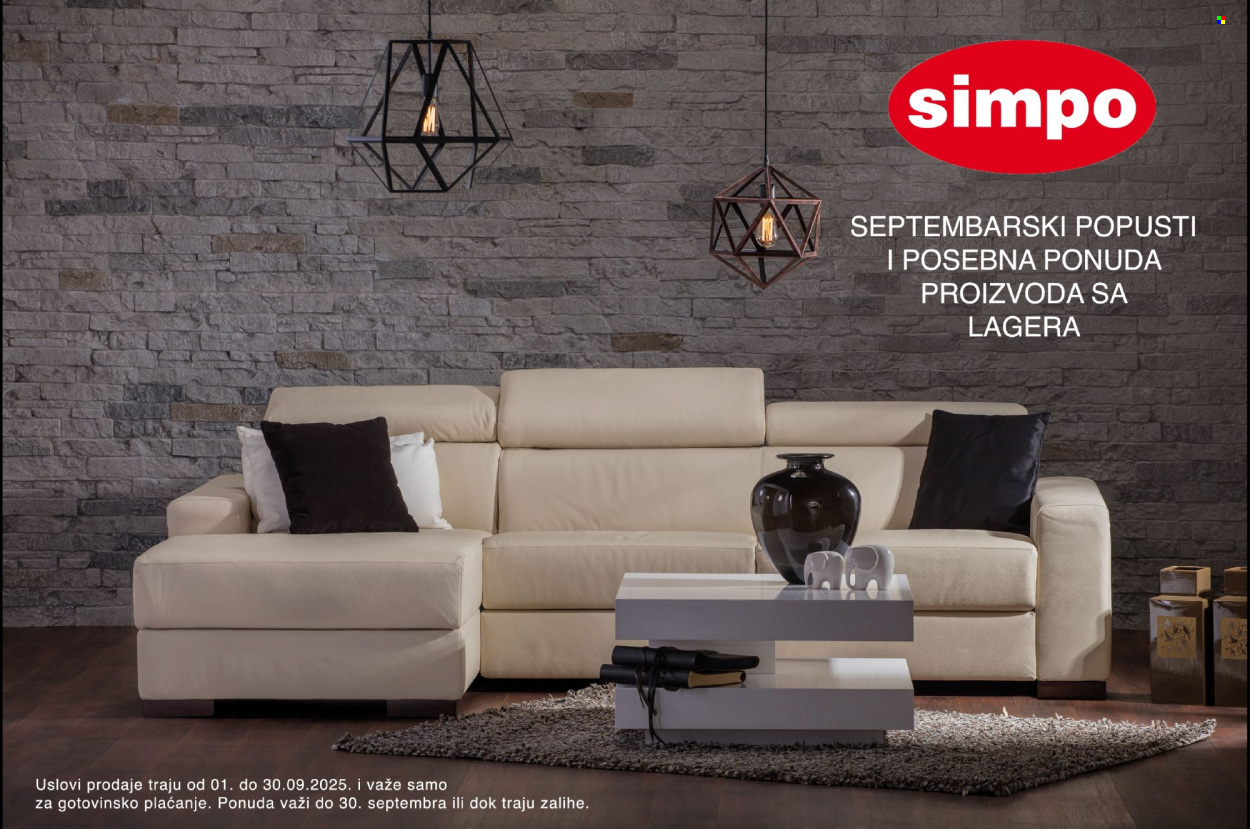 Simpo katalog - 01.09.2025 - 30.09.2025. Stranica 1