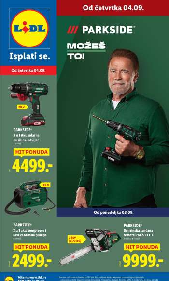 Lidl katalog - 04.09.2025 - 10.09.2025.
