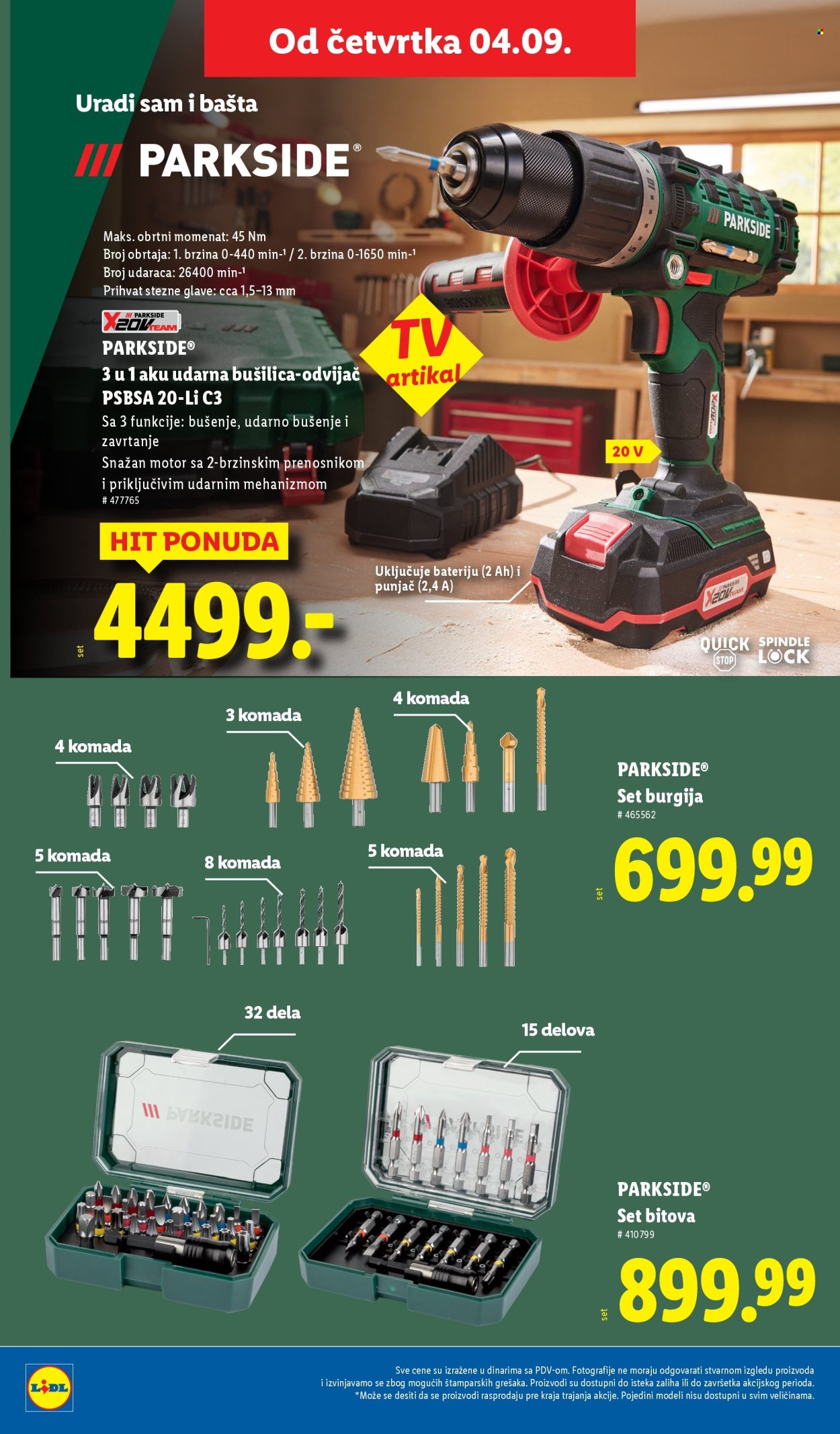 Lidl katalog - 04.09.2025 - 10.09.2025. Stranica 4