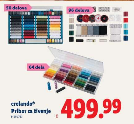 crelando® Pribor za šivenje