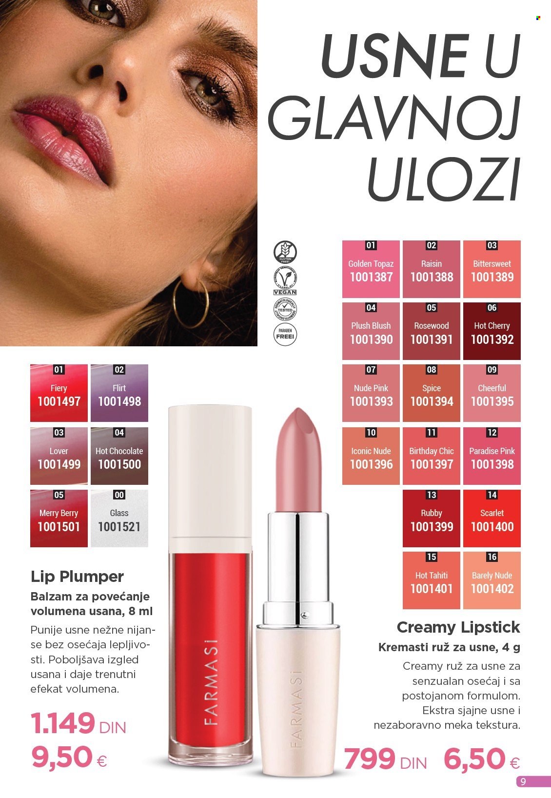 Farmasi katalog - 01.09.2025 - 30.09.2025. Stranica 9