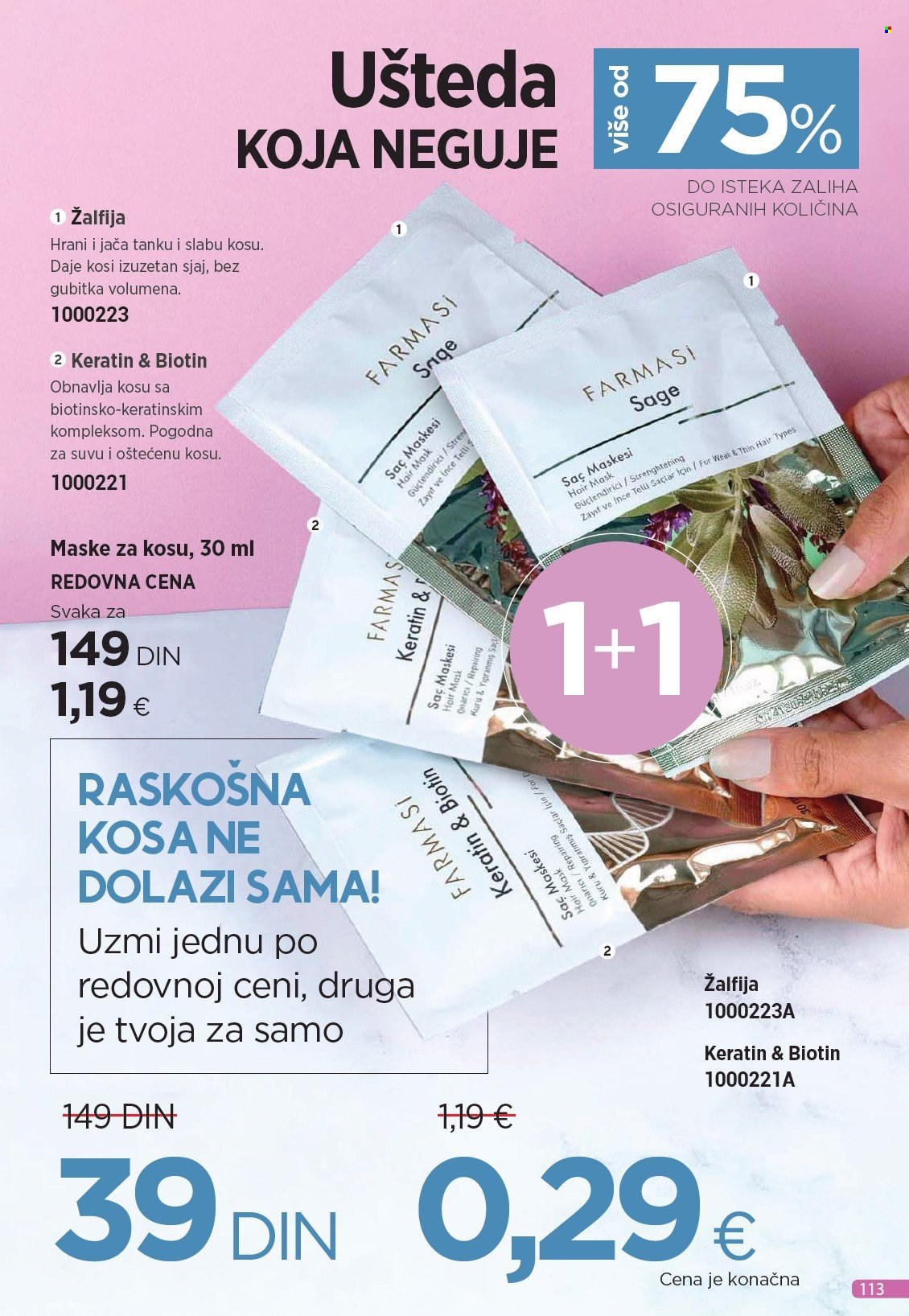 Farmasi katalog - 01.09.2025 - 30.09.2025. Stranica 113