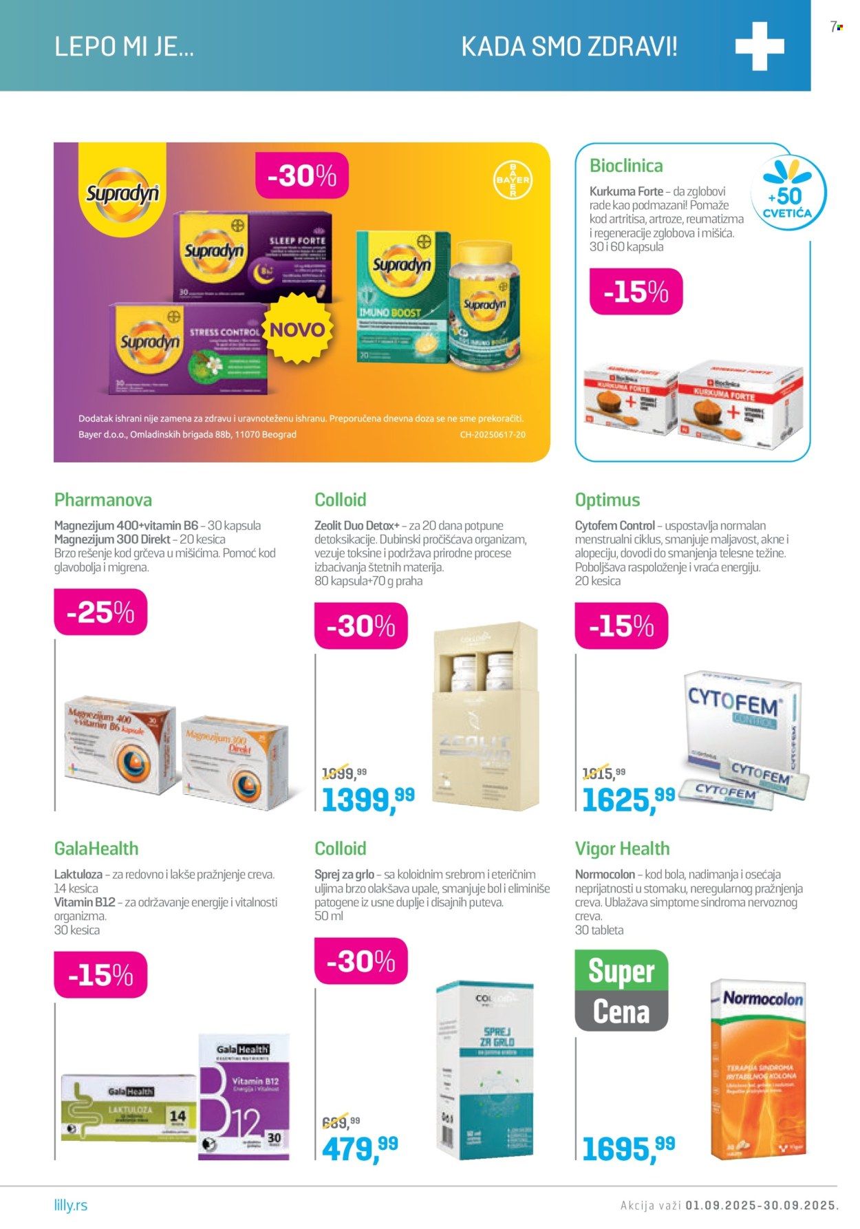 Lilly Drogerie katalog - 01.09.2025 - 30.09.2025. Stranica 7