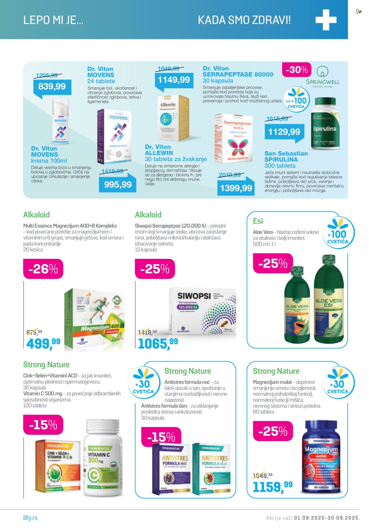 Lilly Drogerie katalog - 01.09.2025 - 30.09.2025. Stranica 9