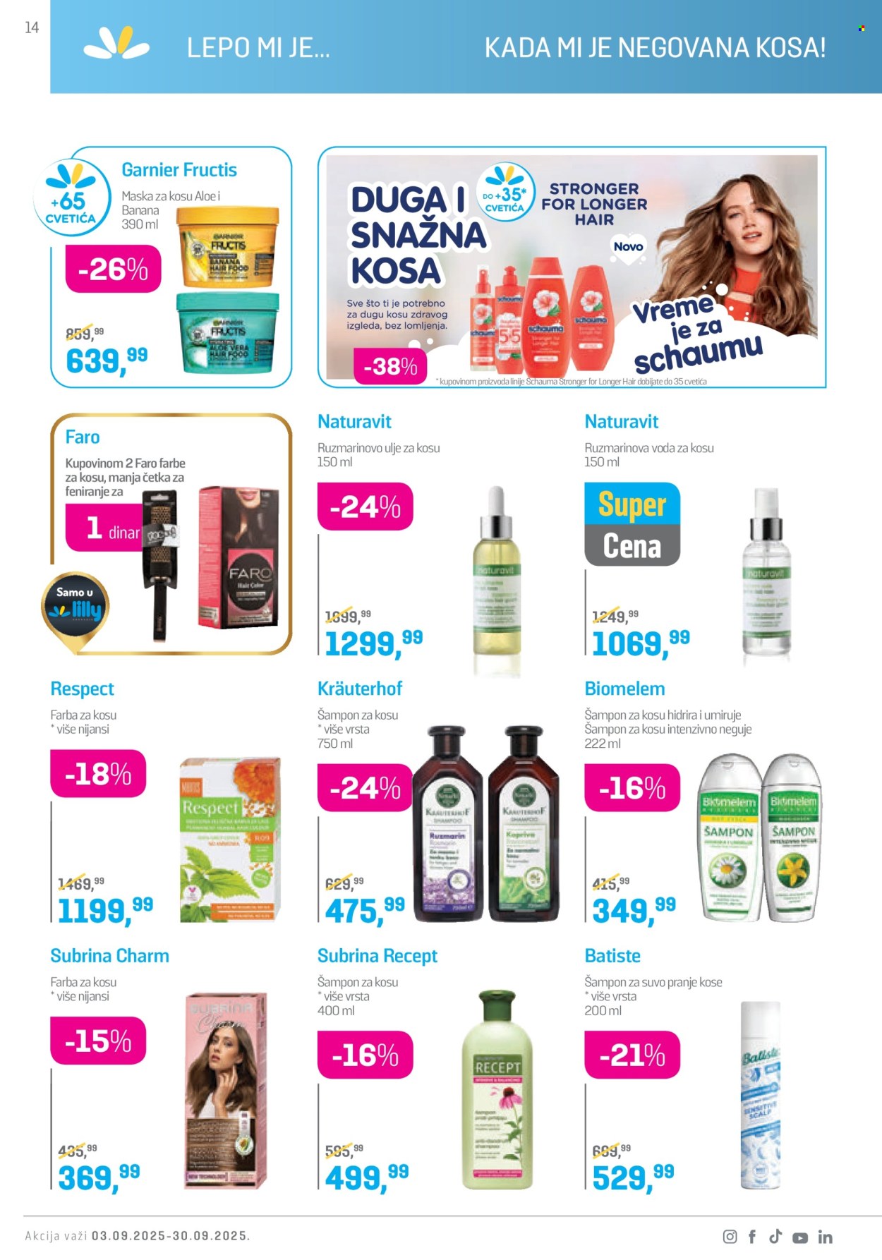Lilly Drogerie katalog - 01.09.2025 - 30.09.2025. Stranica 14