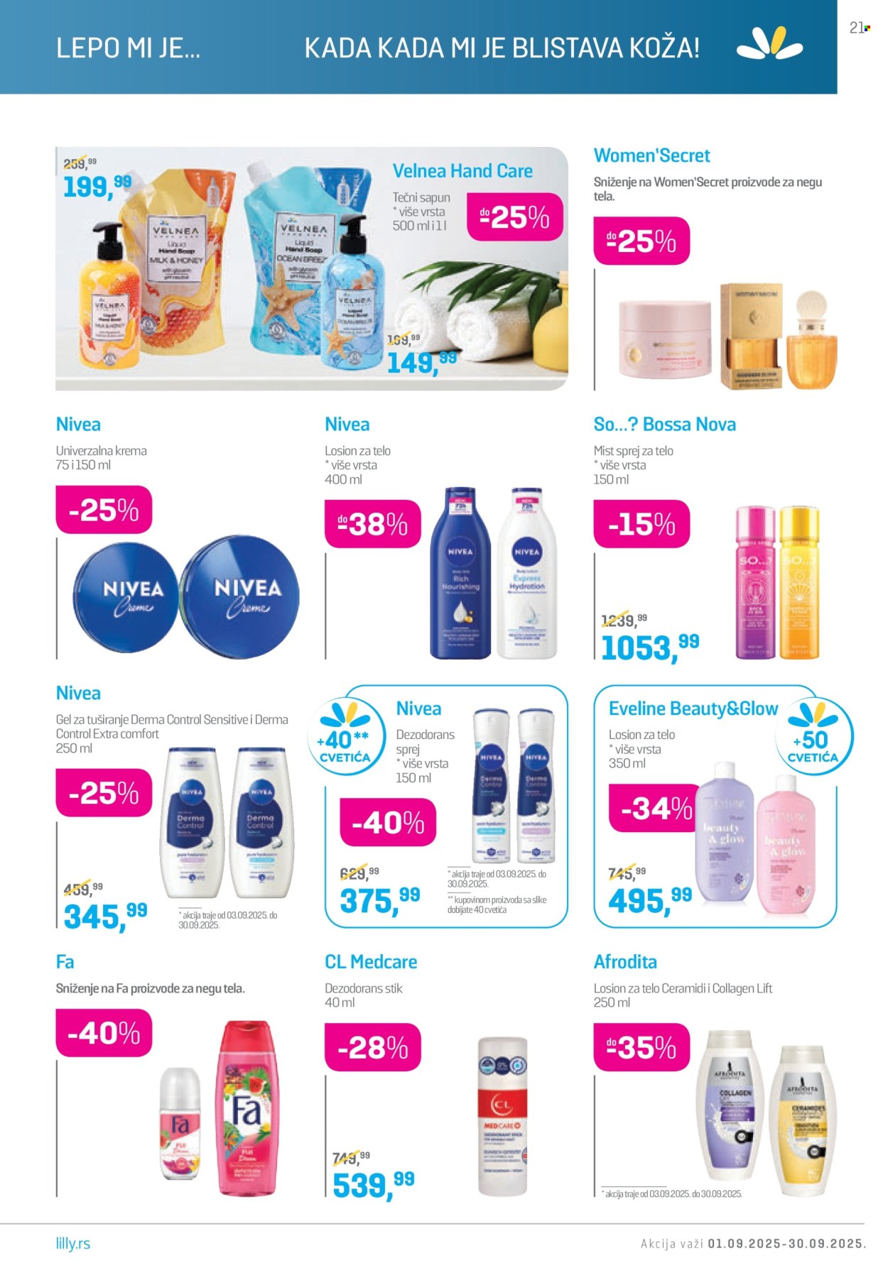 Lilly Drogerie katalog - 01.09.2025 - 30.09.2025. Stranica 21