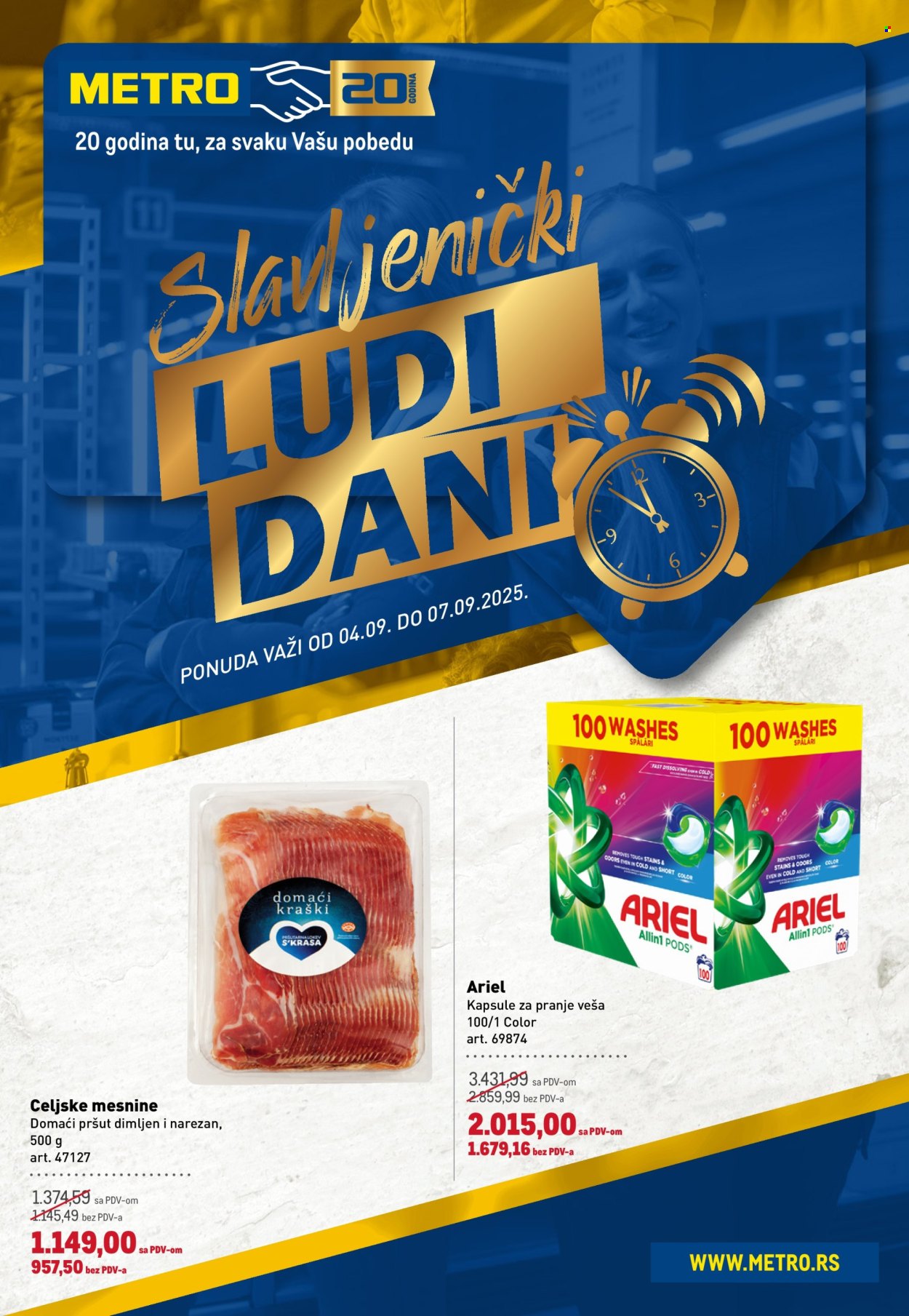 Metro katalog - 04.09.2025 - 07.09.2025. Stranica 1