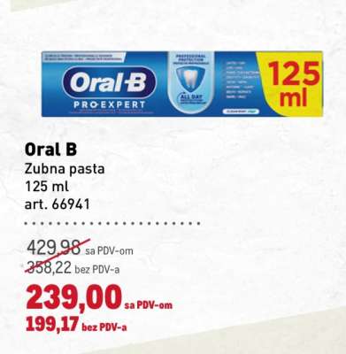 ORAL B