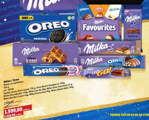 Milka / Oreo