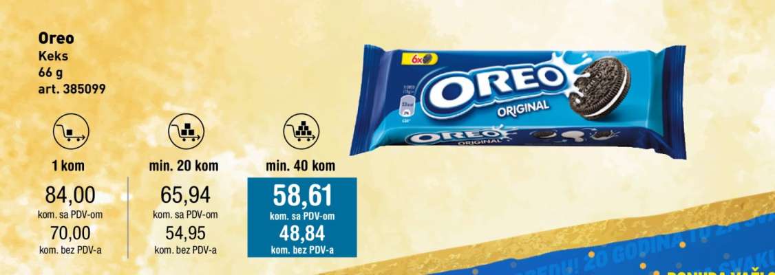 Oreo Keks 66 g
