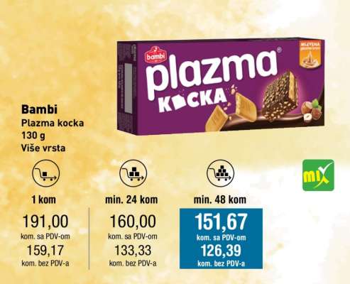 Bambi Plazma kocka