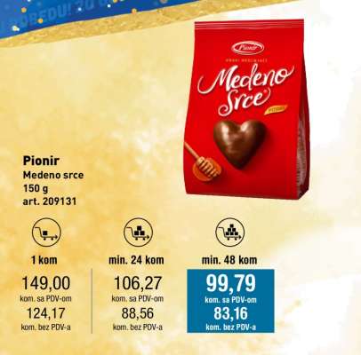 Pionir Medeno srce