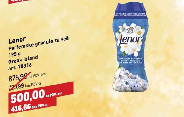 Lenor Parfemske granule za veš