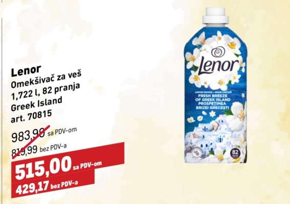 Lenor Omekšivač za veš