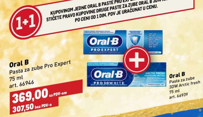Oral B Pasta za zube Pro Expert
