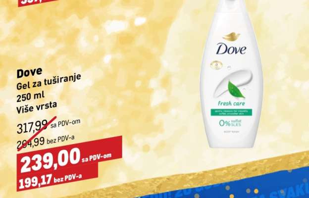 Dove gel za tuširanje