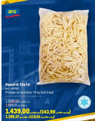 Pomfrit 10x10
