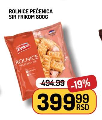 Rolnice pečenica sir Frikom 800g