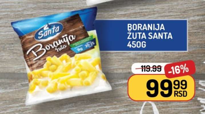 BORANIJA ŽUTA SANTA 450g