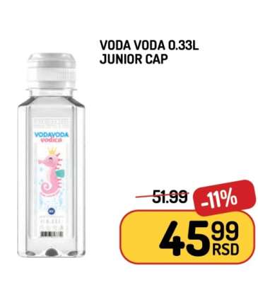 Voda Voda 0.33L Junior Cap