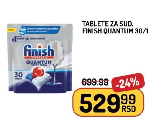 TABLETE ZA SUD. FINISH QUANTUM 30/1