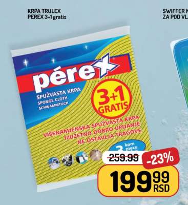 Krpa Trulex Perex 3+1 GRATIS