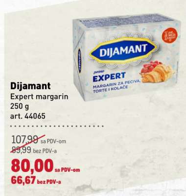 Dijamant Expert margarin