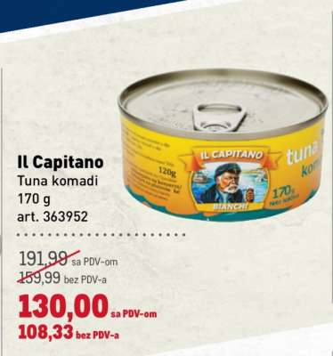 Il Capitano Tuna komadi