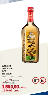 Agavita Tekila Gold