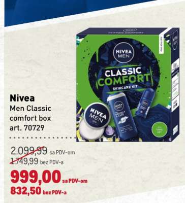 Nivea Men Classic comfort box