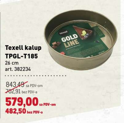 Texell kalup TPGL-T185