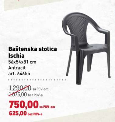 Baštenska stolica Ischia