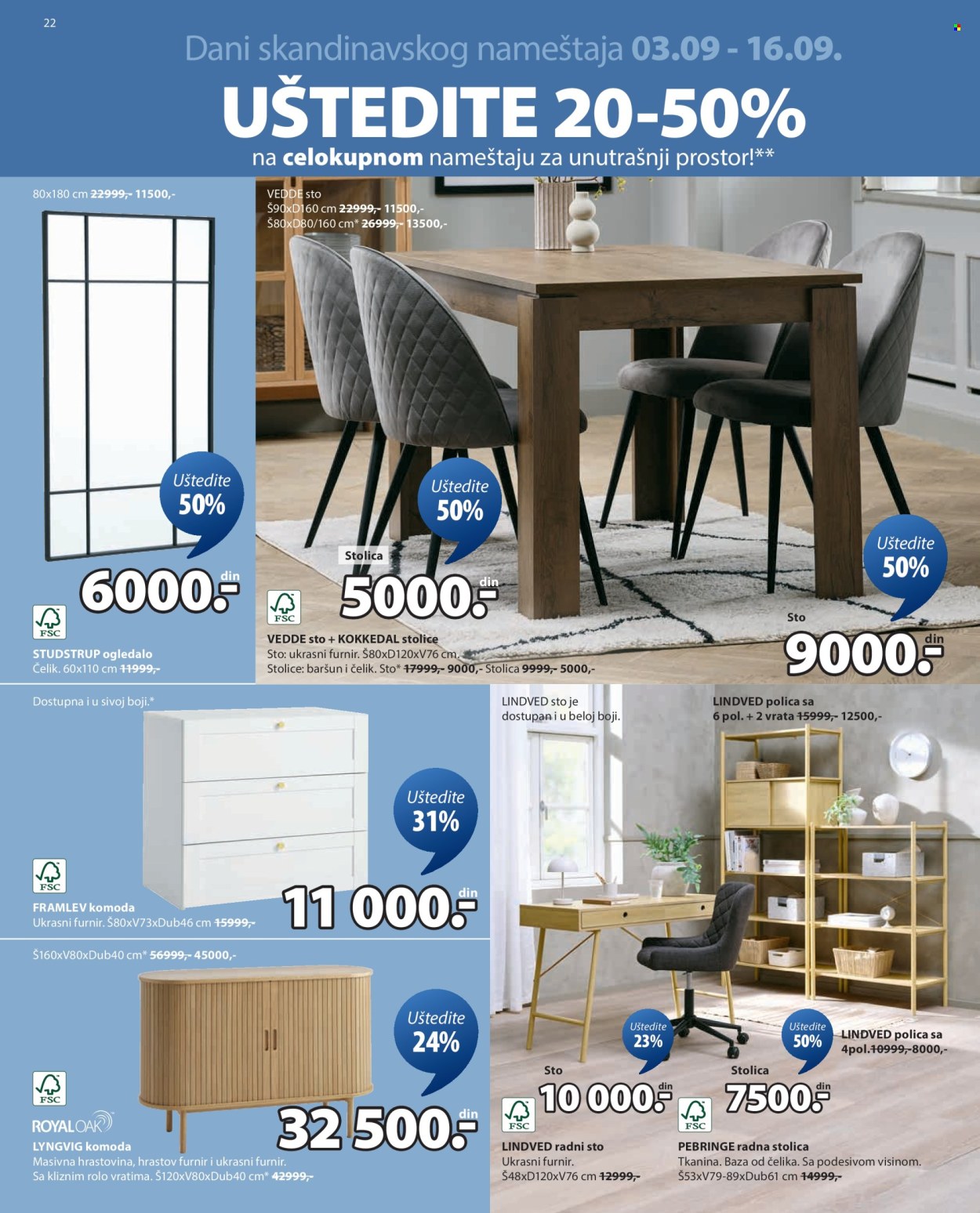 JYSK katalog - 03.09.2025 - 16.09.2025. Stranica 23