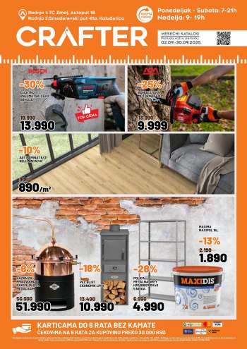 Crafter katalog - 02.09.2025 - 30.09.2025.