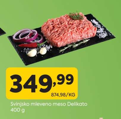 Svinjsko mleveno meso Delikato
