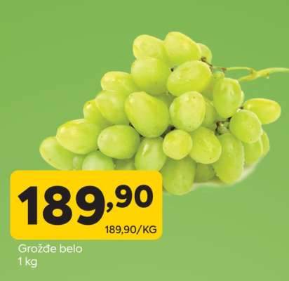 Grožde belo