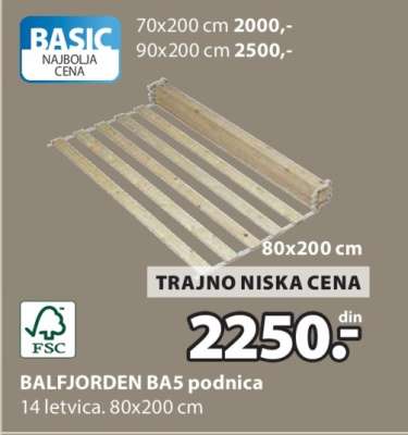 BALFJORDEN BA5 PODNICA