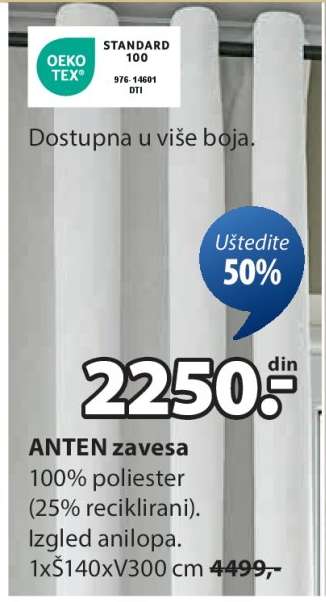 ANTEN ZAVESA