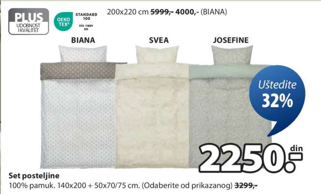 SET POSTELJINE