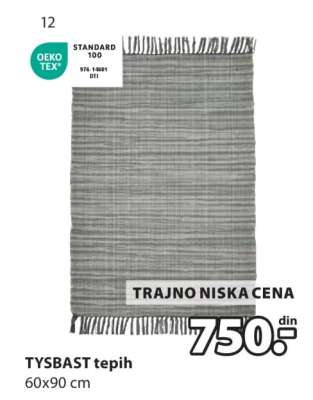 TYSBAST tepih