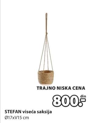 STEFAN viseća saksija