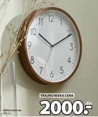 ASKILD zidni sat