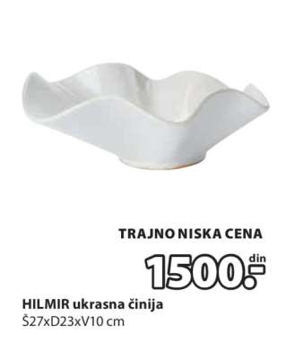 HILMIR ukrasna činija