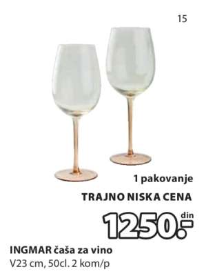 INGMAR čaša za vino
