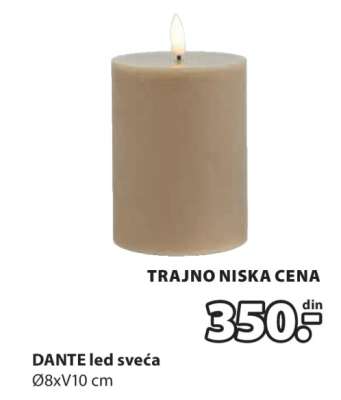 DANTE led sveća